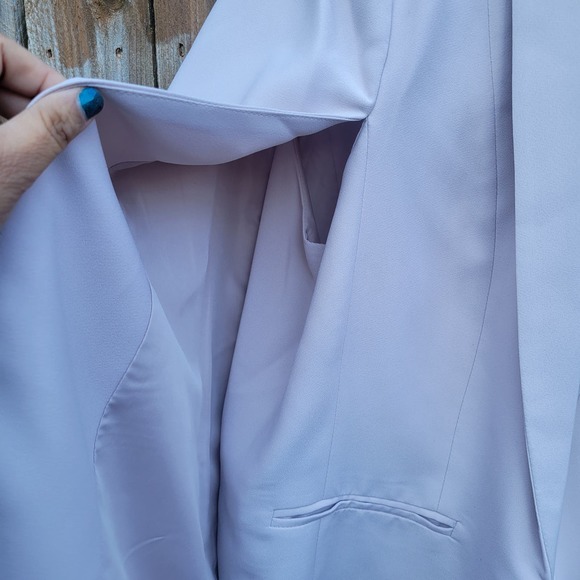 BB DAKOTA LIGHT BLUSH CAPE JACKET BLAZER - Picture 3 of 8